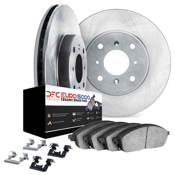 DFC® - Plain Front Brake Kit with 5000 Euro Ceramic Brake Pads