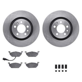 DFC® - Plain Front Brake Kit with 5000 Euro Ceramic Brake Pads