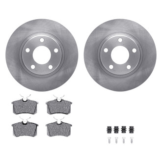 DFC® - Plain Rear Brake Kit with 5000 Euro Ceramic Brake Pads
