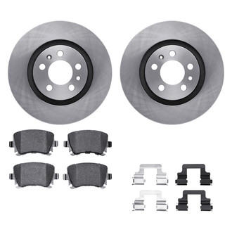 DFC® - Plain Rear Brake Kit with 5000 Euro Ceramic Brake Pads