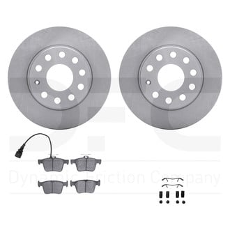 DFC® - Plain Rear Brake Kit with 5000 Euro Ceramic Brake Pads
