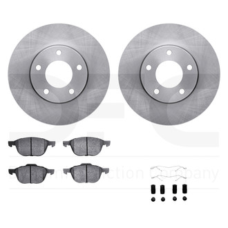DFC® - Plain Front Brake Kit with 5000 Euro Ceramic Brake Pads
