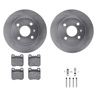 DFC® - Plain Rear Brake Kit with 5000 Euro Ceramic Brake Pads