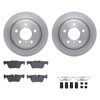 DFC® - Plain Rear Brake Kit with 5000 Euro Ceramic Brake Pads