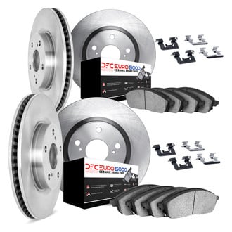 DFC® - Plain Brake Kit with 5000 Euro Ceramic Brake Pads