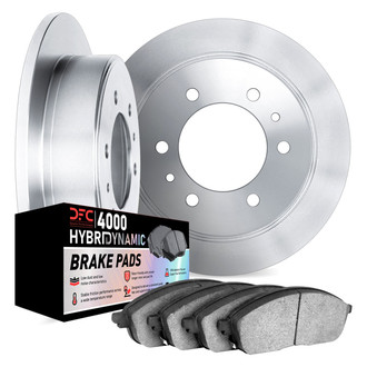 DFC® - Plain Rear Brake Kit with 4000 HybriDynamic Brake Pads