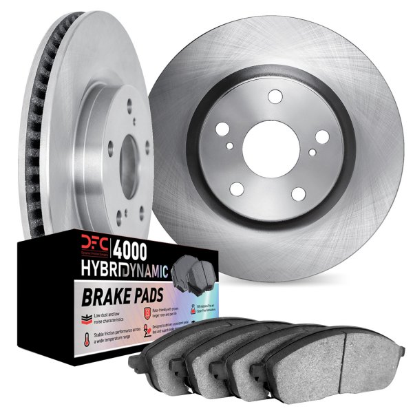 DFC® - Plain Front Brake Kit with 4000 HybriDynamic Brake Pads