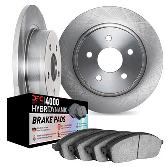 DFC® - Plain Rear Brake Kit with 4000 HybriDynamic Brake Pads