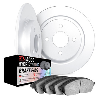 DFC® - Plain Front Brake Kit with 4000 HybriDynamic Brake Pads