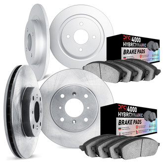 DFC® - Plain Brake Kit with 4000 HybriDynamic Brake Pads