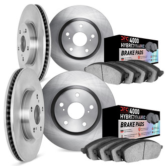 DFC® - Plain Brake Kit with 4000 HybriDynamic Brake Pads