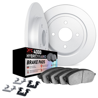 DFC® - Plain Rear Brake Kit with 4000 HybriDynamic Brake Pads