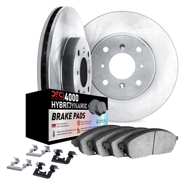 DFC® - Plain Front Brake Kit with 4000 HybriDynamic Brake Pads