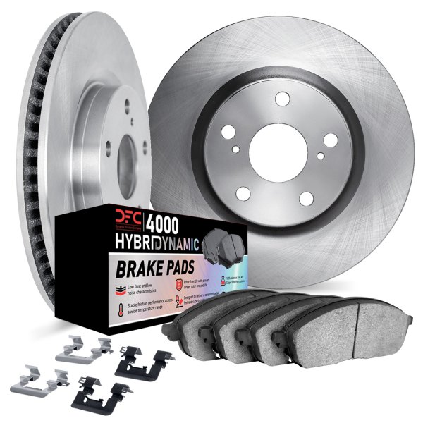 DFC® - Plain Front Brake Kit with 4000 HybriDynamic Brake Pads