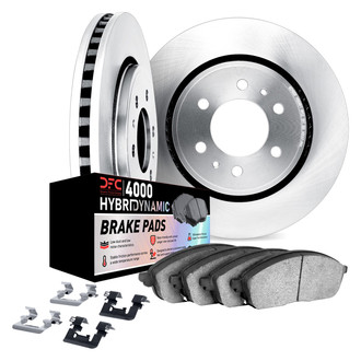 DFC® 6812-48062 - Plain Rear Brake Kit with 4000 HybriDynamic Brake Pads