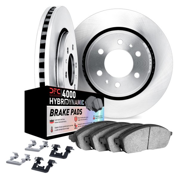 DFC® - Plain Front Brake Kit with 4000 HybriDynamic Brake Pads