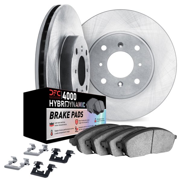 DFC® - Plain Front Brake Kit with 4000 HybriDynamic Brake Pads