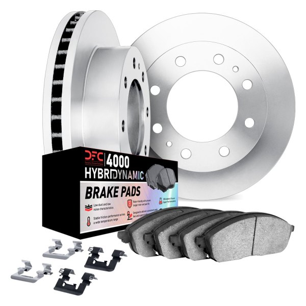 DFC® - Plain Rear Brake Kit with 4000 HybriDynamic Brake Pads