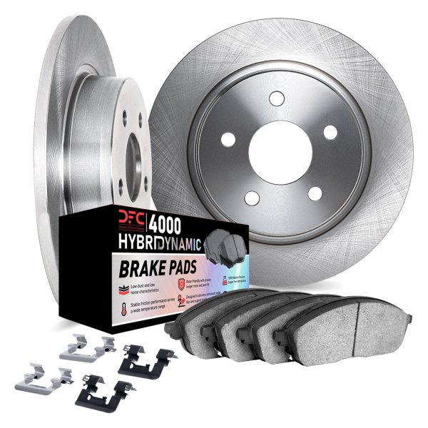 DFC® - Plain Rear Brake Kit with 4000 HybriDynamic Brake Pads