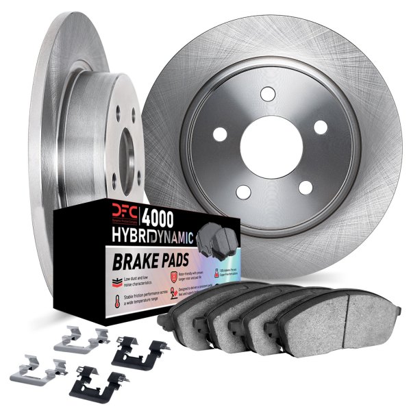 DFC® - Plain Rear Brake Kit with 4000 HybriDynamic Brake Pads