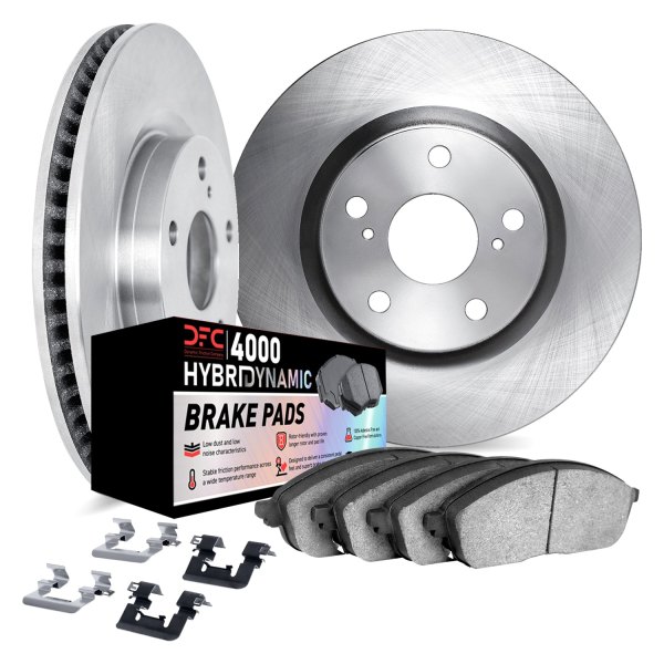 DFC® - Plain Rear Brake Kit with 4000 HybriDynamic Brake Pads