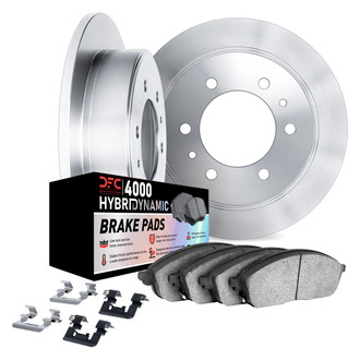 DFC® - Plain Front Brake Kit with 4000 HybriDynamic Brake Pads