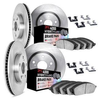 DFC® - Plain Brake Kit with 4000 HybriDynamic Brake Pads