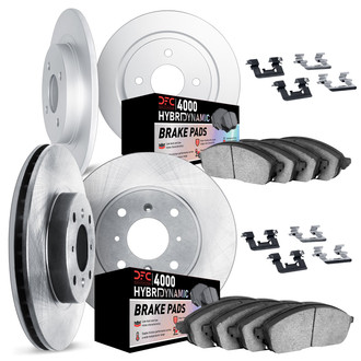 DFC® - Plain Brake Kit with 4000 HybriDynamic Brake Pads