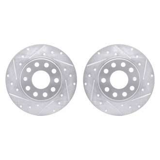 DFC® - Premium Drilled and Slotted Disc Brake Rotor