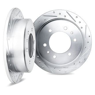 DFC® - Premium Drilled and Slotted Front Brake Rotor Set