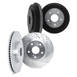 DFC® - Premium Drilled and Slotted Disc Brake Rotor
