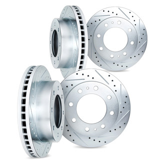 DFC® - Premium Drilled and Slotted Brake Rotor Set
