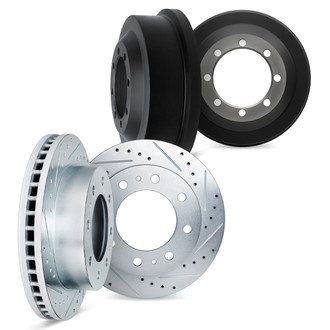 DFC® - Premium Drilled and Slotted Brake Rotor Set