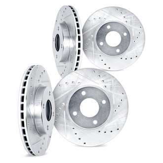 DFC® - Premium Drilled and Slotted Brake Rotor Set