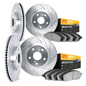 DFC® - Drilled and Slotted Brake Kit with Heavy Duty Brake Pads