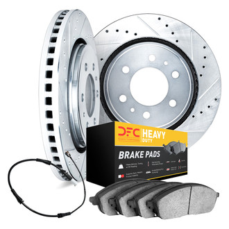 DFC® - Drilled and Slotted Rear Brake Kit with Heavy Duty Brake Pads