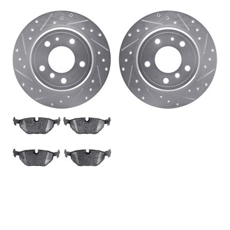 DFC® - PRO-KIT 3000 Drilled and Slotted Rear Brake Kit