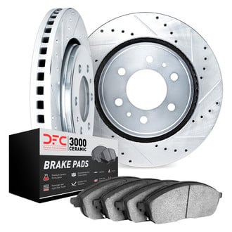 DFC® - PRO-KIT 3000 Drilled and Slotted Front Brake Kit