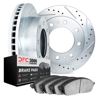 DFC® - PRO-KIT 3000 Drilled and Slotted Rear Brake Kit