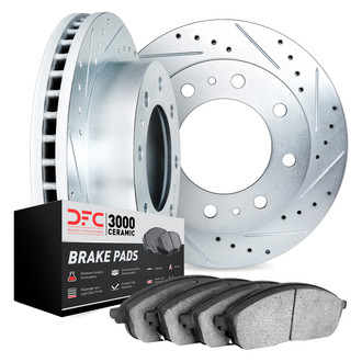 DFC® - PRO-KIT 3000 Drilled and Slotted Front Brake Kit