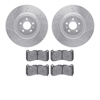 DFC® - PRO-KIT 3000 Drilled and Slotted Front Brake Kit