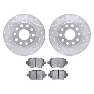 DFC® - PRO-KIT 3000 Drilled and Slotted Rear Brake Kit