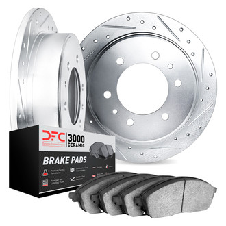 DFC® - PRO-KIT 3000 Drilled and Slotted Brake Kit