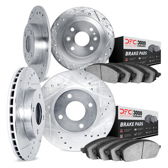 DFC® - PRO-KIT 3000 Drilled and Slotted Brake Kit