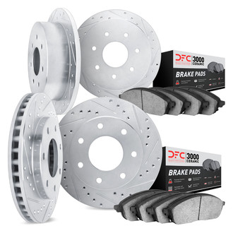 DFC® - PRO-KIT 3000 Drilled and Slotted Brake Kit