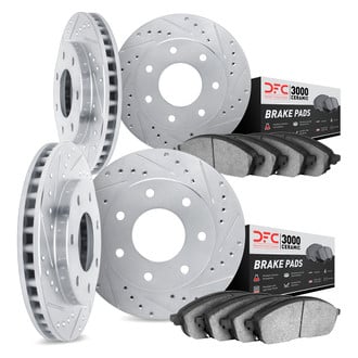 DFC® - PRO-KIT 3000 Drilled and Slotted Front and Rear Brake Kit