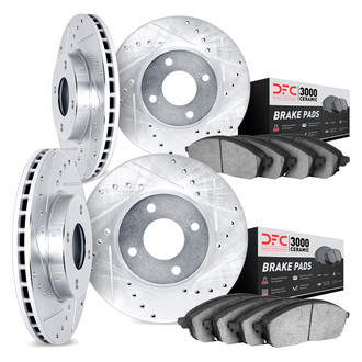 DFC® - PRO-KIT 3000 Drilled and Slotted Brake Kit
