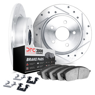 DFC® - PRO-KIT 3000 Drilled and Slotted Brake Kit