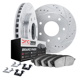 DFC® - PRO-KIT 3000+ Drilled and Slotted Front Brake Kit