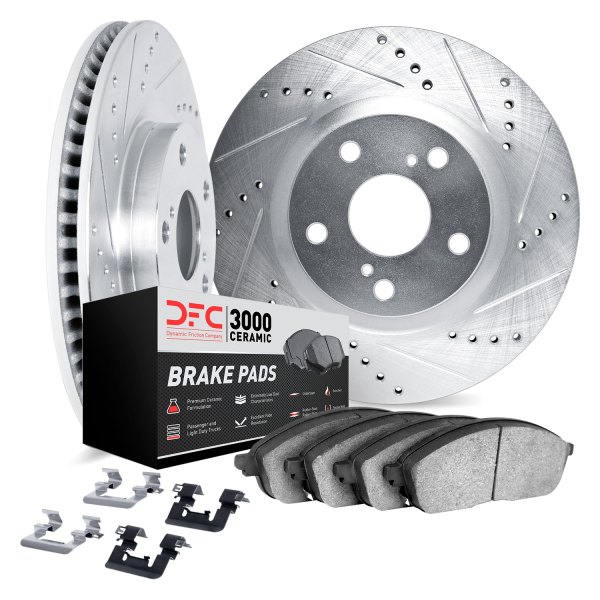 DFC® - PRO-KIT 3000+ Drilled and Slotted Front Brake Kit